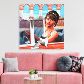 Sonntag Leinwanddruck (Insitu (Wohnzimmer))