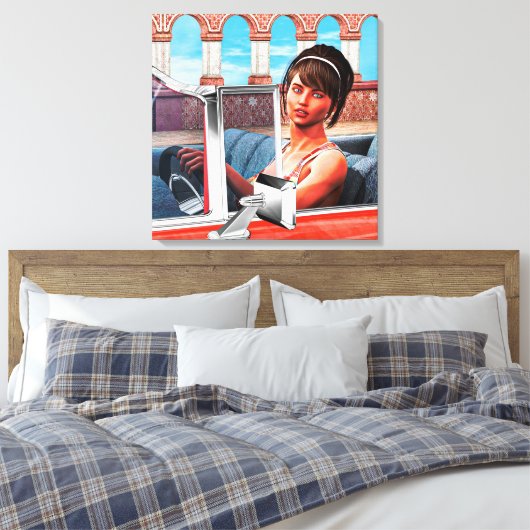 Sonntag Leinwanddruck (Insitu (Schlafzimmer))