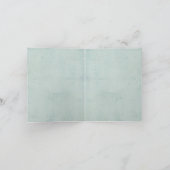 Sonntag mit Maske Sozialabsonderung glücklich Gebu Karte (Innenseite)