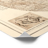 Sonntag, Mondkarte Celestial Poster (Ecke)