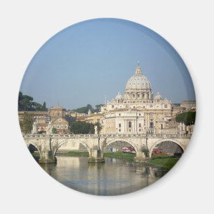 Sonntag Morgen in Rom Magnet