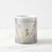 Sonntag Morgen Traumlandschaft Tasse (Mittel)