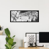 Sonntag nach Kirche Hi-Res Print Poster (Heimbüro)