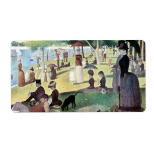 Sonntag Nachmittag Insel La Grande Jatte by Seurat