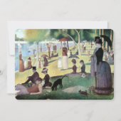 Sonntag Nachmittag Insel La Grande Jatte by Seurat (Vorderseite)