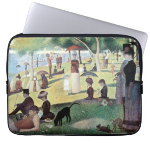 Sonntag Nachmittag Insel La Grande Jatte by Seurat Laptopschutzhülle