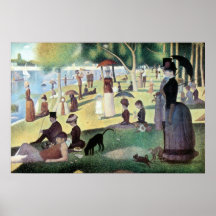Sonntag Nachmittag Insel La Grande Jatte by Seurat