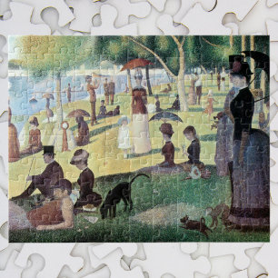 Sonntag Nachmittag Insel La Grande Jatte by Seurat Puzzle