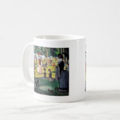 Sonntag Nachmittag La großes Jatte - Georges Kaffeetasse (Vorderseite Links)