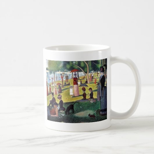 Sonntag Nachmittag La großes Jatte - Georges Kaffeetasse (Rechts)