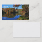 Sonntag Nachmittag Visitenkarte (Vorne/Hinten)