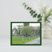 ~ Sonntag Nachmittag zu ~ Postkarte (Stehend Vorderseite)