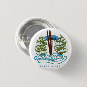 Sonntag-Newry-Maine-Skigame Button (Vorne & Hinten)