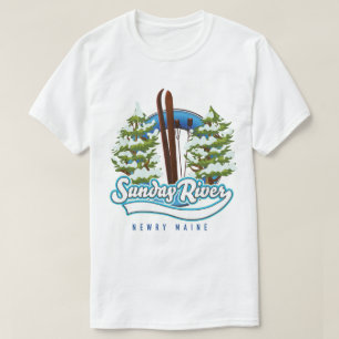 Sonntag-Newry-Maine-Skigame T-Shirt