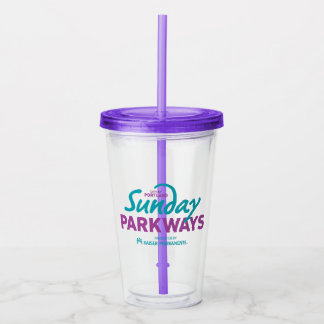 Sonntag Parkways Acrylic Tumbler mit Deckel Acryltrinkbecher