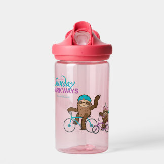 Sonntag Parkways Slots auf Bikes Wasserflasche Trinkflasche