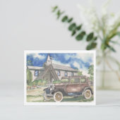 Sonntag Postkarte (Stehend Vorderseite)