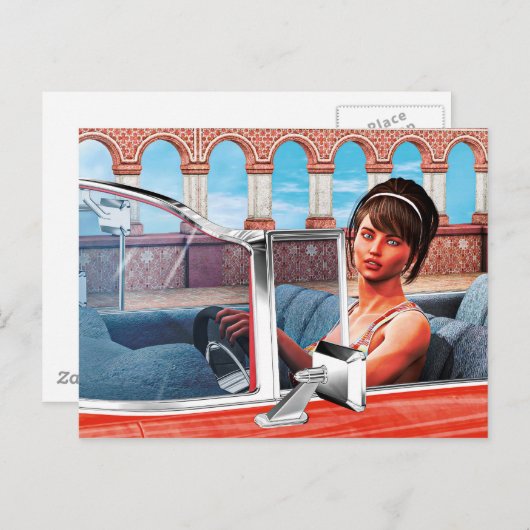 Sonntag Postkarte (Vorne/Hinten)