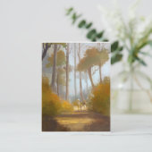 Sonntag Postkarte (Stehend Vorderseite)