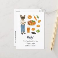 Sonntag Roast Party Ein britisches Fest für Katzen