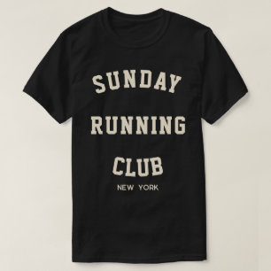 Sonntag-Running-Club-Matching-Gruppe T-Shirt