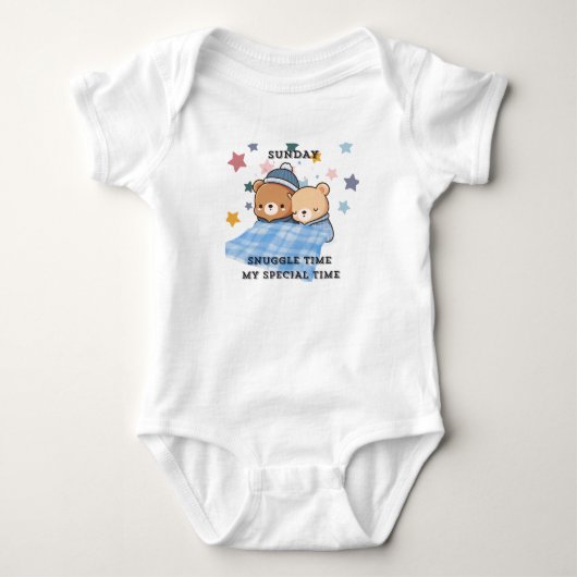 Sonntag Snuggle Time T - Shirt (Vorderseite)