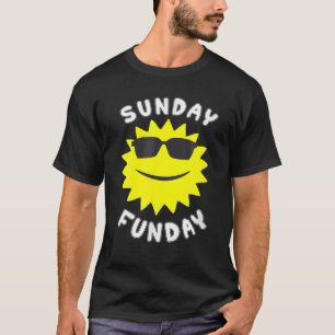 Sonntag (Sun.Day)-Funday (Fun.Day) T-Shirt