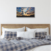 Sonntag Sunrise Leinwanddruck (Insitu (Schlafzimmer))