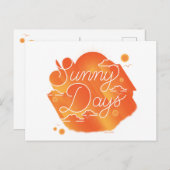 Sonntage / Postkarte (Vorne/Hinten)