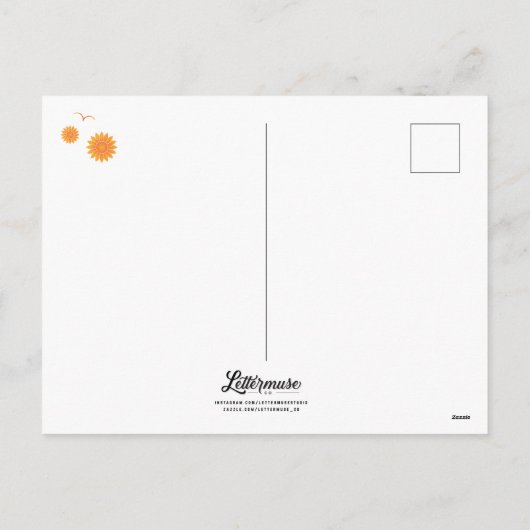 Sonntage / Postkarte (Rückseite)