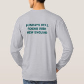 SONNTAGE QUELLEN GRÜNES LONGSLEEVE HERVOR T-Shirt (Rückseite)