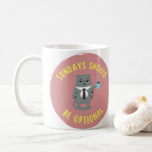 Sonntage sollten optional sein kaffeetasse