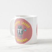 Sonntage sollten optional sein kaffeetasse (Vorderseite Links)