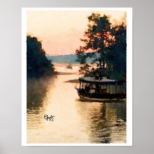 Sonntagmorgen Blues Poster