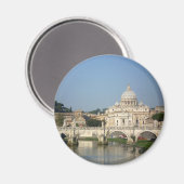 Sonntagmorgen in Rom Magnet (Vorderseite/Rückseite)