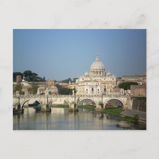 Sonntagmorgen in Rom Postkarte (Vorderseite)