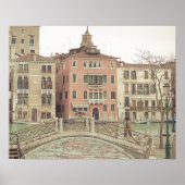 Sonntagmorgen in Venedig Poster (Vorne)