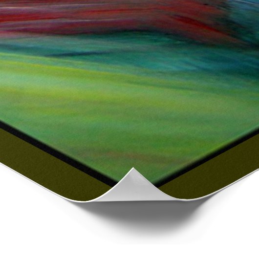 Sonntagmorgen Poster (Ecke)