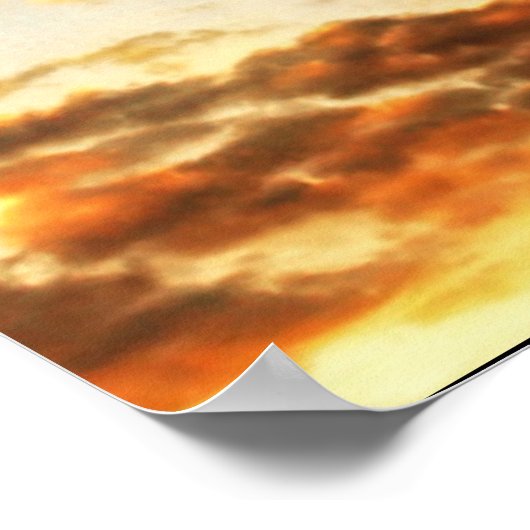 Sonntagmorgen Poster (Ecke)