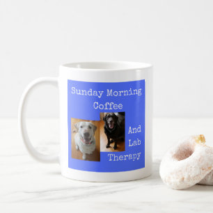 Sonntagmorgendtherapie - Tasse-A-Tude Kaffeetasse