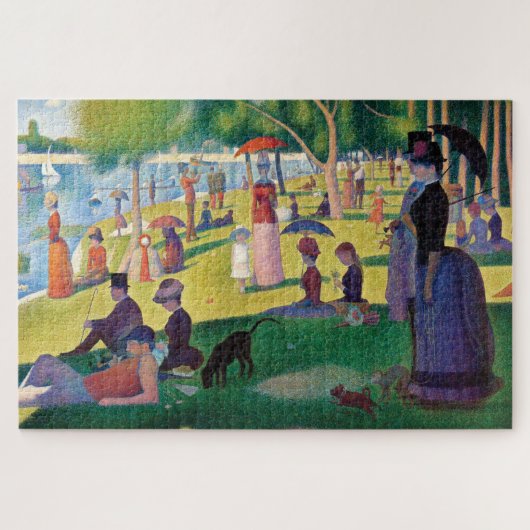 Sonntagnachmittag am La Grande Jatte Puzzle (Horizontal)