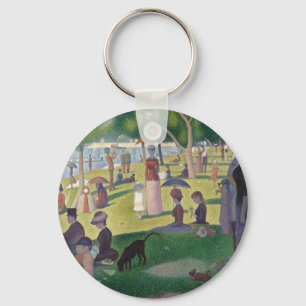 Sonntagnachmittag auf der Insel La Grande Jatt Schlüsselanhänger