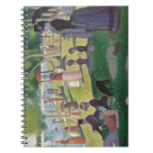 Sonntagnachmittag auf der Insel La Grande Jatte Notizblock (Vorderseite)