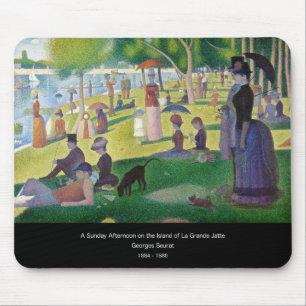 "Sonntagnachmittag auf der Insel La Grande" Mousepad