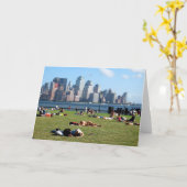 Sonntagnachmittag in Hoboken Karte (Gelbe Blume)