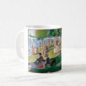 Sonntagnachmittag in La Grande Jatte, Seurat Kaffeetasse (Vorderseite Links)
