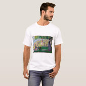 Sonntagnachmittag in La Grande Jatte, Seurat T-Shirt (Vorne ganz)