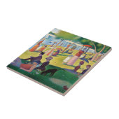 Sonntagnachmittag in La Grande Jatte von Seurat Fliese (Seite)