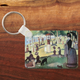 Sonntagnachmittag, Insel La Grande Jatte von Seura Schlüsselanhänger