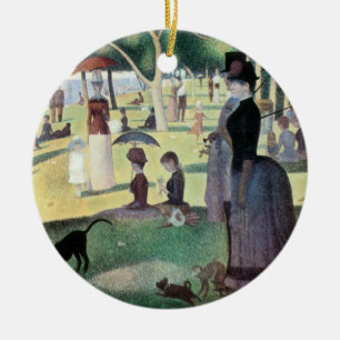 Sonntagnachmittag, Island La Grande Jatte von Seur Keramikornament